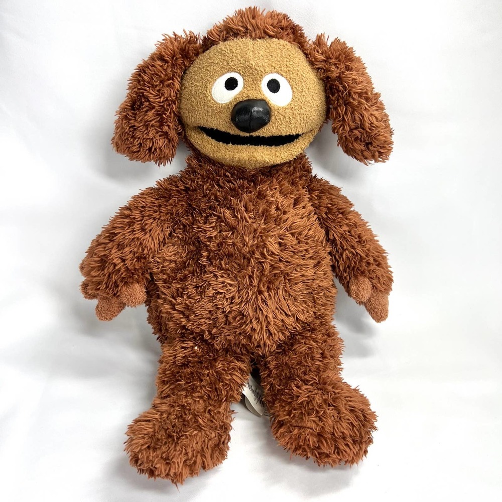 Disney Store Original Authentic Muppets Rowlf Dog Plush Stuffed Animal Toy Pup